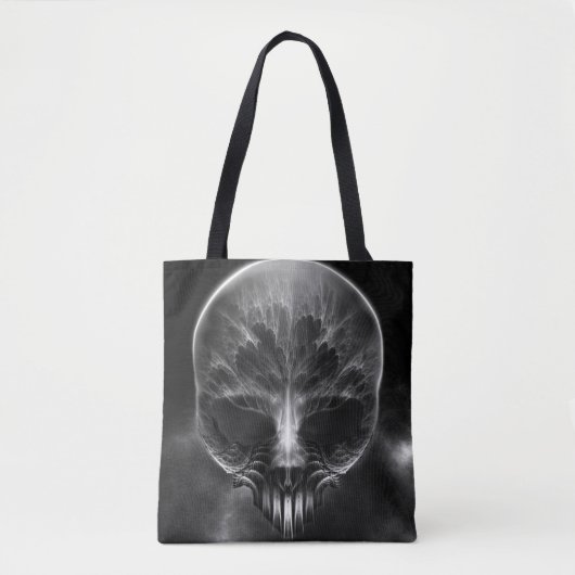 Tote Bag Je Suis Un Crâne Fractal De Doom (Devant)