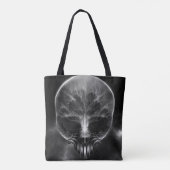 Tote Bag Je Suis Un Crâne Fractal De Doom (Dos)