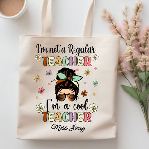 Tote Bag Je suis un enseignant Cool, drôle Appréciation de 