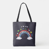 Tote Bag Je suis un initié (Dos)