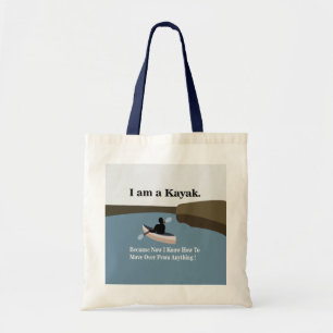 Tote Bag Je suis un Kayak Canoë Kayak