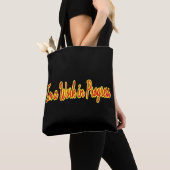 Tote Bag Je suis un travail en cours (De près)