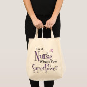 Tote Bag Je suis une infirmière (Devant (produit))