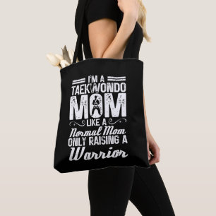 Tote Bag Je suis une maman taekwondo comme une maman normal