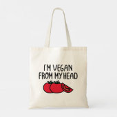 Tote Bag Je suis Vegan (Dos)
