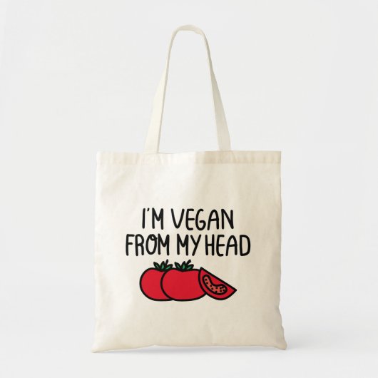 Tote Bag Je suis Vegan (Devant)
