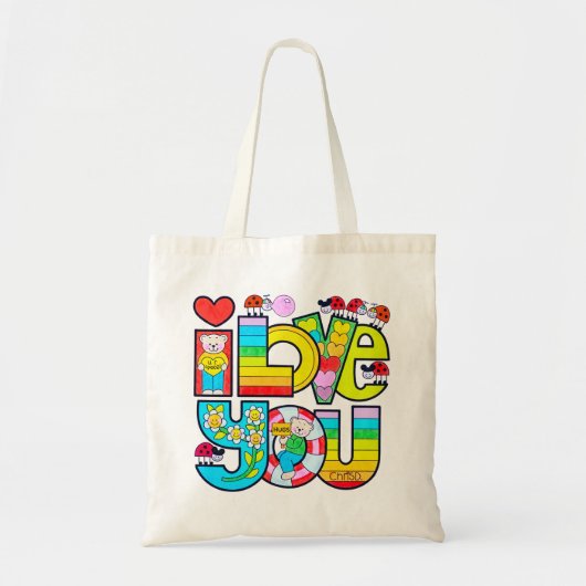 Tote Bag Je T'Aime (Devant)