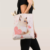 Tote Bag Je T'Aime Chat