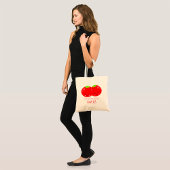 Tote Bag Je T'Aime De Ma Tête Tomates
