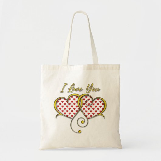Tote Bag Je t'aime Design (Devant)