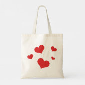Tote Bag Je t'aime plus que le chocolat fourre-tout (Dos)
