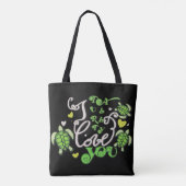 Tote Bag Je t'aime totalement - Saint-Valentin (Dos)