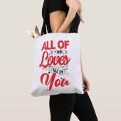 Tote Bag Je t'aime tous (De près)