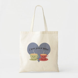 Tote Bag Je t'aime un café !