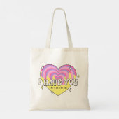 Tote Bag Je te déteste anti-Valentine (Dos)