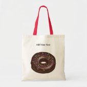 Tote Bag Je vais apporter les beignets ! (Devant)
