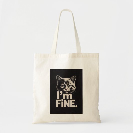 Tote Bag je vais bien (Devant)