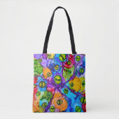 Tote Bag Je vois des Aliens (Devant)