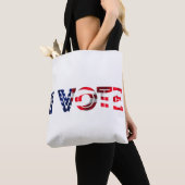 Tote Bag Je vote (De près)