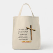 Tote Bag Jean 3:16 Croix (Dos)