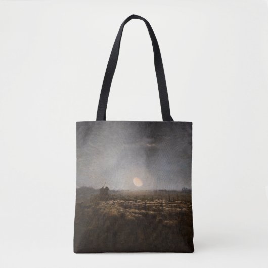 Tote Bag Jean-Francois Millet - Plié, Lune 1872 (Devant)