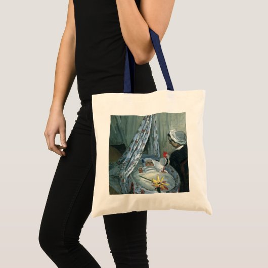 Tote Bag Jean Monet dans son berceau par Claude Monet (Devant (produit))