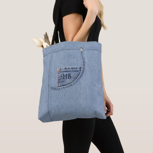 Tote Bag "Jeans" (De près)