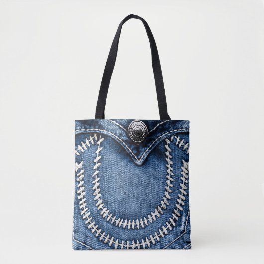 Tote Bag Jeans Pocket (Devant)