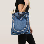 Tote Bag Jeans Pocket (De près)