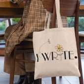 Tote Bag J'ÉCRIS Élégant