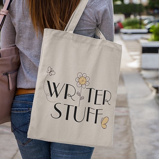 Tote Bag J'ÉCRIS Élégant