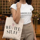 Tote Bag J'ÉCRIS Élégant