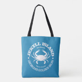 Tote Bag Jekyll Island (crabe) (Dos)