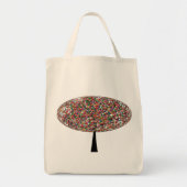Tote Bag Jelly Bean Tree réutilisable (Devant)