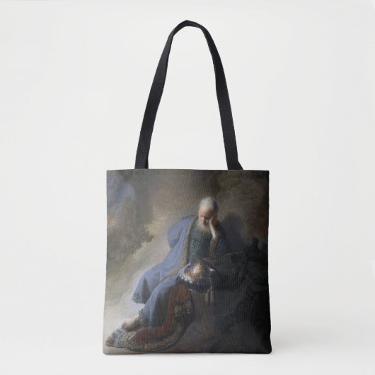 Tote Bag Jeremiah Lamenting sur la chute de Jérusalem, Remb (Devant)