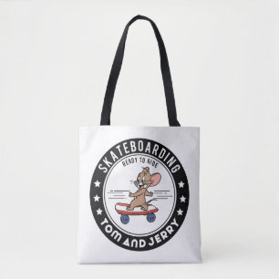 Tote Bag Jerry Skateboard - Prêt À Faire Du Ride