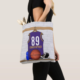 Tote Bag Jersey de basket-ball personnalisé (PG)