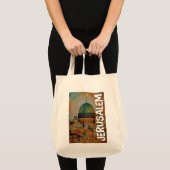 Tote Bag Jérusalem Al Quds Paix Justice et Liberté (Devant (produit))