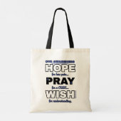 Tote Bag J'Espère Que Je Prie...CVS (Dos)