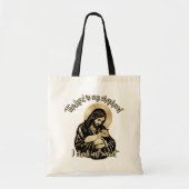 Tote Bag Jesus Caring Shepherd (Devant)