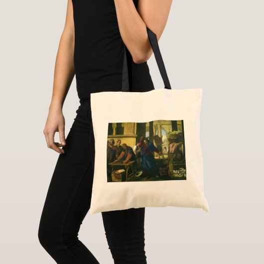 Tote Bag Jesus Christ Cleansing of the Temple (Devant (produit))