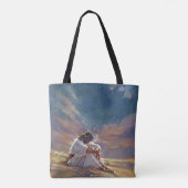 Tote Bag Jésus Christ dans la prière (Dos)