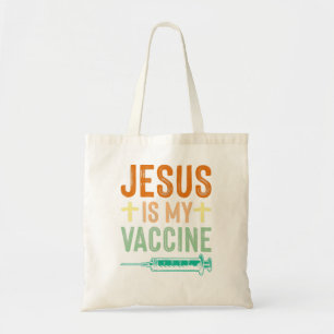 Tote Bag Jésus Christ Jésus Christ est mon vaccin Christi