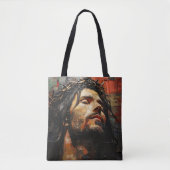 Tote Bag Jésus Christ moderne (Devant)