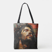 Tote Bag Jésus Christ moderne (Dos)
