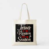 Tote Bag Jésus Christ Vitre Vitrée Eglise Dieu Chris (Dos)