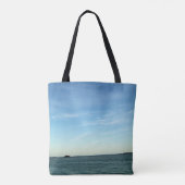 Tote Bag Jesus & Dove Peaceful Sky Artwork (Dos)