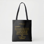 Tote Bag Jésus est devenu (Devant)
