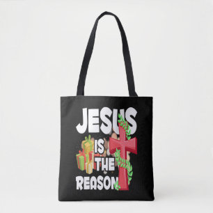 Tote Bag Jésus Est La Raison De La Saison Christian