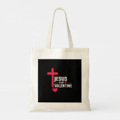 Tote Bag Jésus est mon Valentin (Dos)
